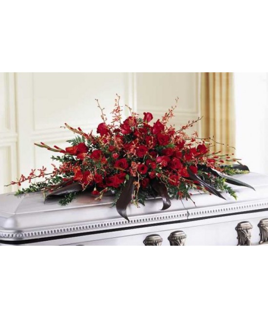 The Deeply Adored Casket Spray The Deeply Adored Casket Spray
